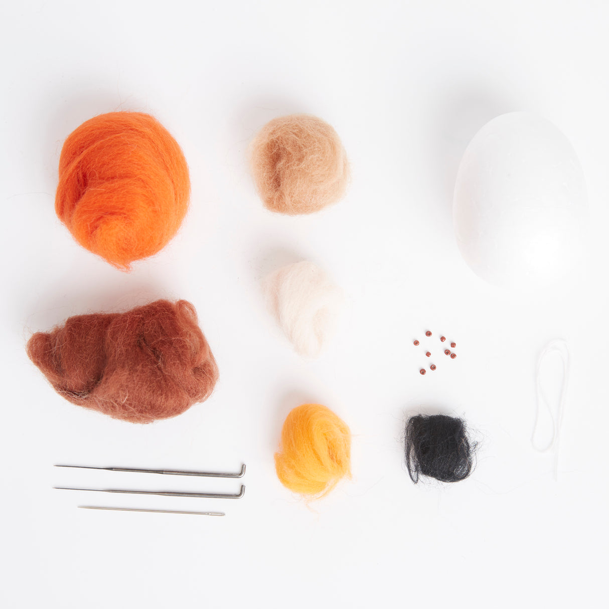 Simply Make Needle Felting Kit - Autumn Latte