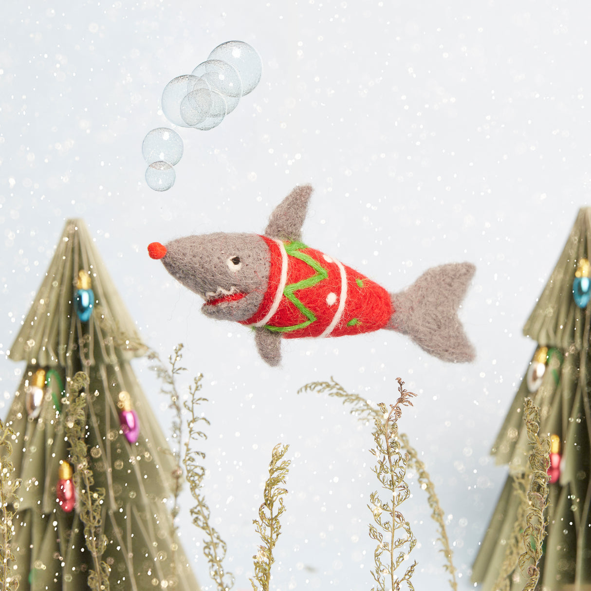 Simply Make Needle Felting Kit - Santa Jaws - Shark