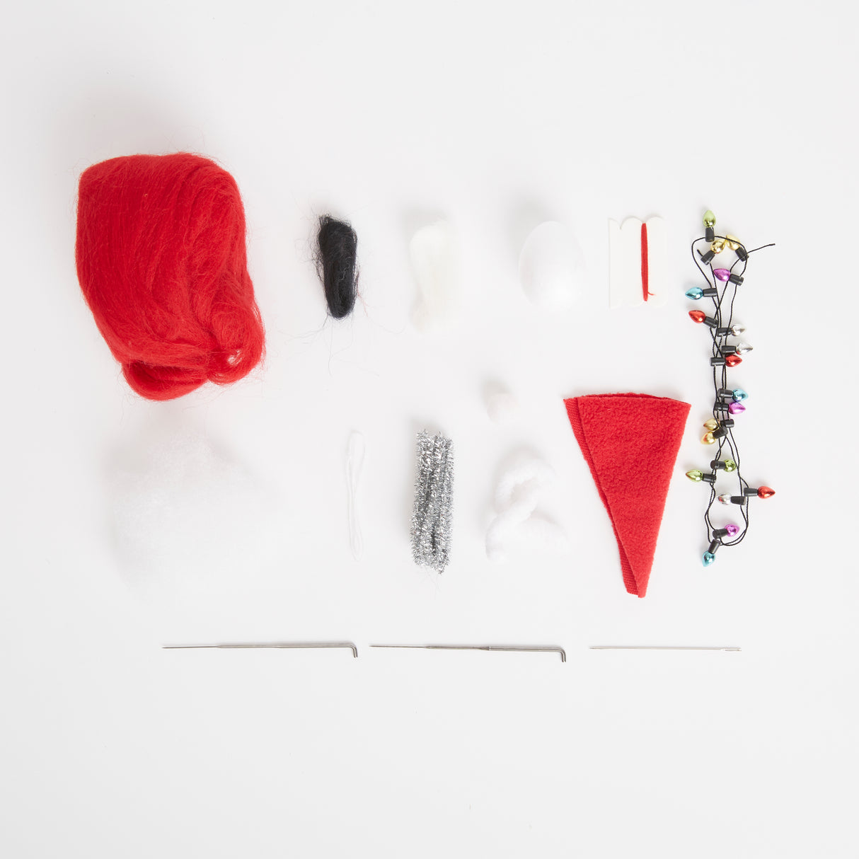 Simply Make Needle Felting Kit - Xmas Octopus