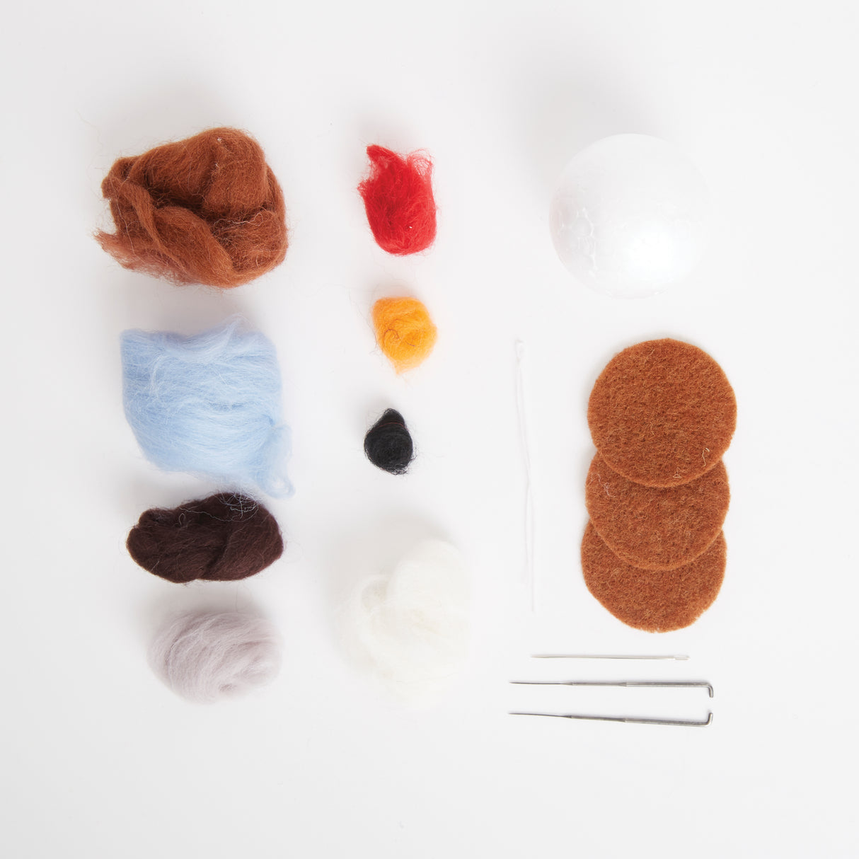 Simply Make Needle Felting Kit - Snowglobe
