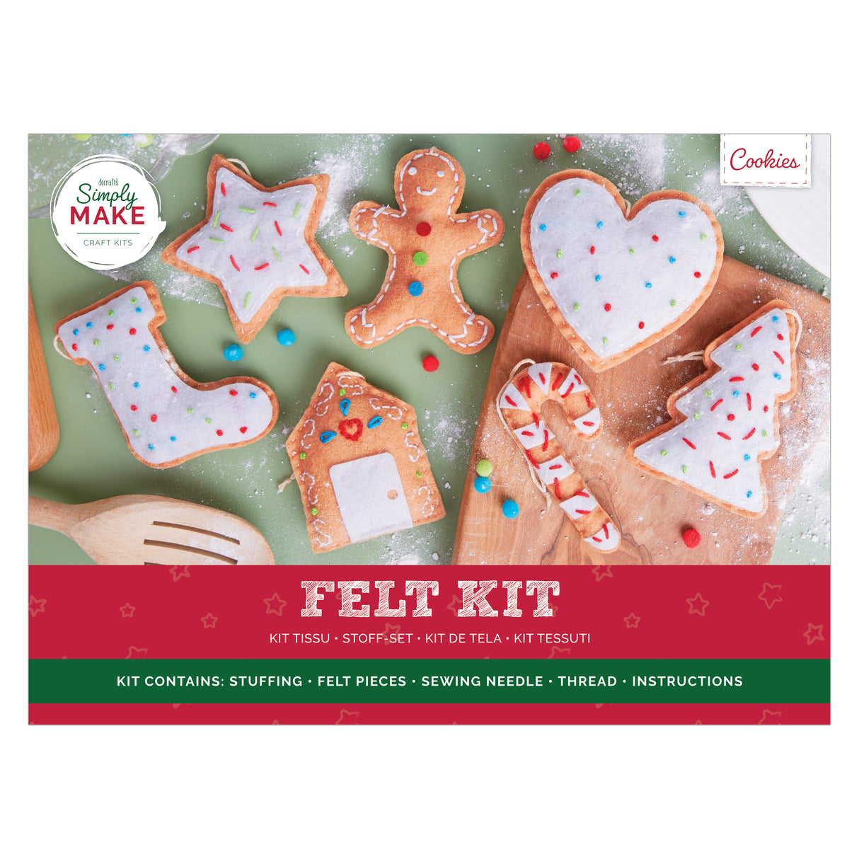 Simply Make Felt Kit- Cookies