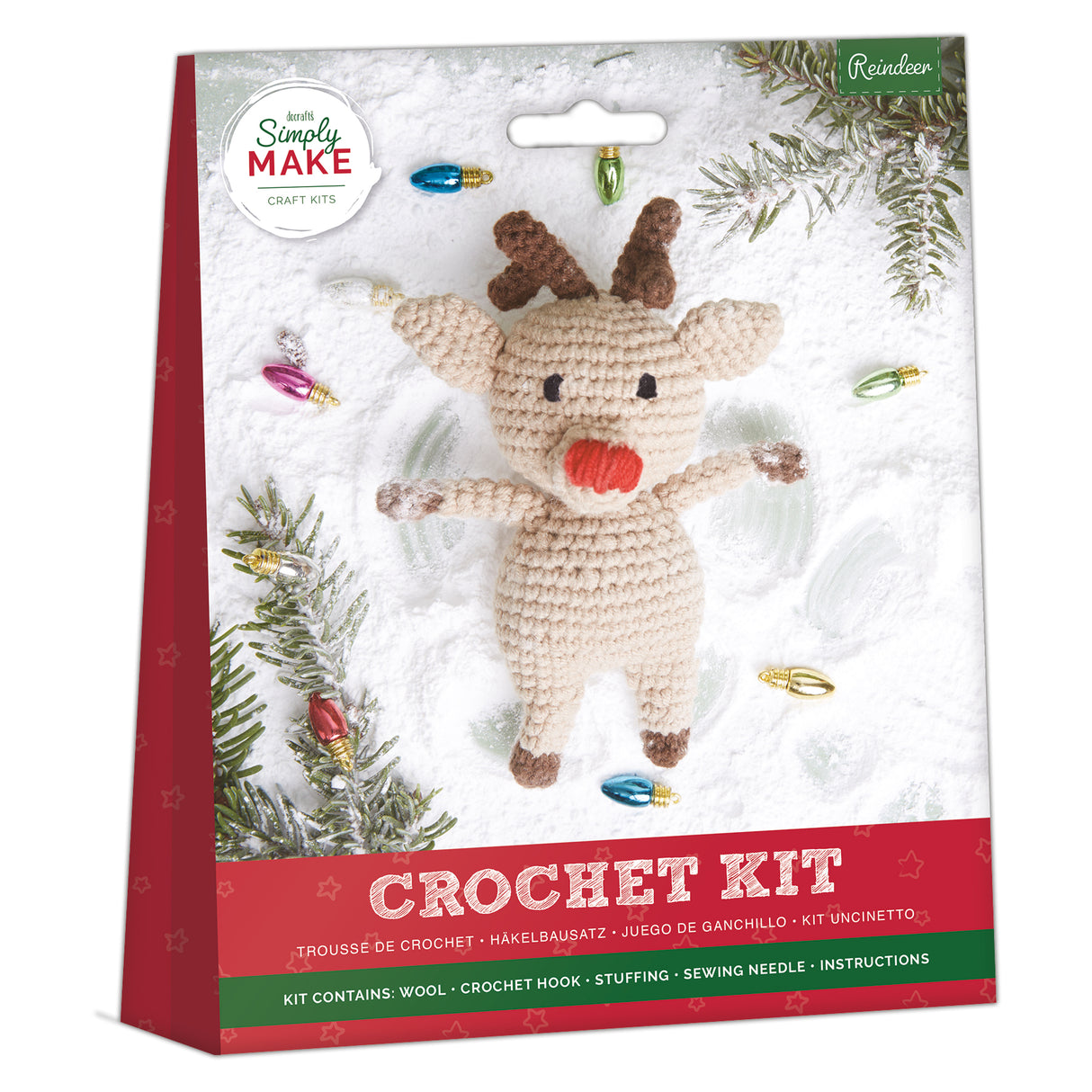 Simply Make Crochet Kit - Reindeer