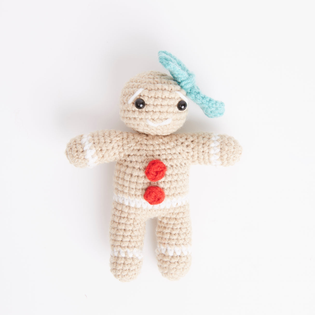 Simply Make Crochet Kit - Gingerbread People