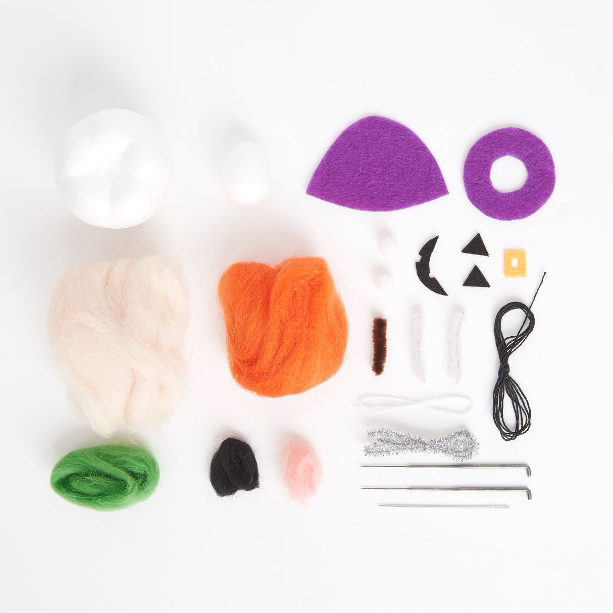 Simply Make Needle Felting Kit - Pumpkin Snail