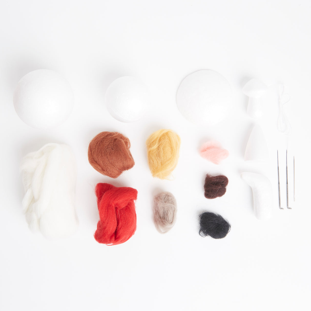 Simply Make Needle Felting Kit - Toadstools Set