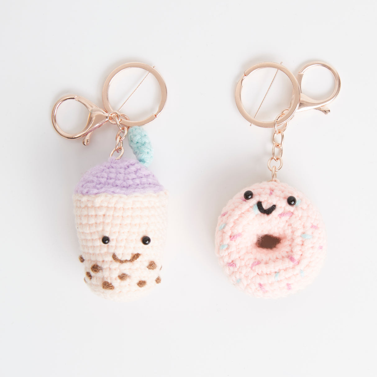 Simply Make Crochet Kit - Time for Treats Keyring Duo