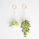 Simply Make Crochet Kit - Hanging Plant Duo