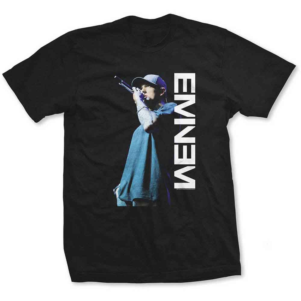 Eminem Ladies T-Shirt Mic. Pose (S)