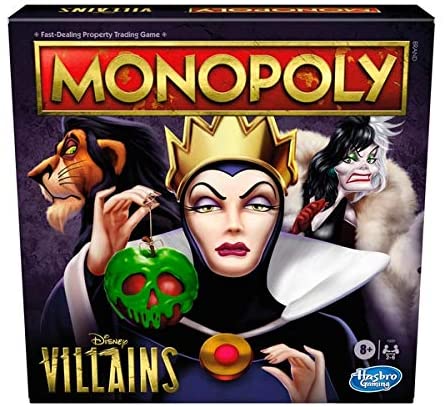 Hasbro Monopoly Disney Villains Board Game