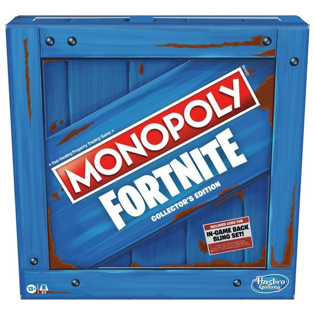 Hasbro Monopoly Fortnite Collectors Edition Board Game