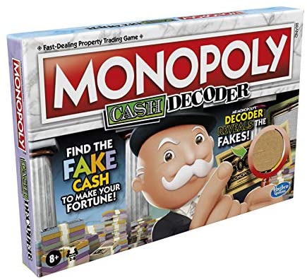 Hasbro Monopoly Cash Decoder Board Game