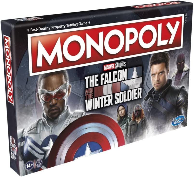 Hasbro Monopoly Marvel Falcon and the Winter Soldier Board Game