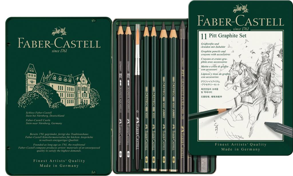 faber-castell pitt graphite set