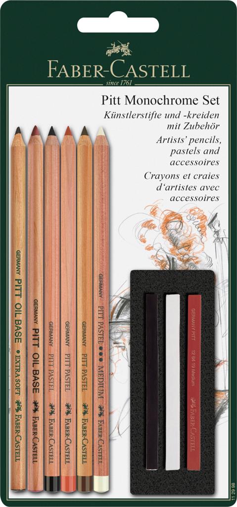 faber-castell pitt monochrome set