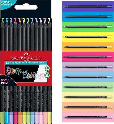 faber-castell black edition colouring pencils