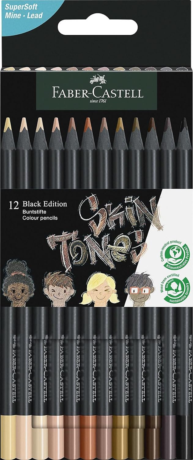 faber-castell black edition colouring pencils