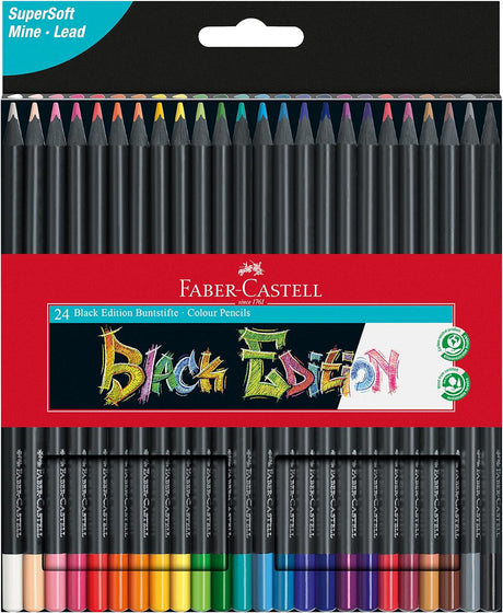 faber-castell black edition colouring pencils