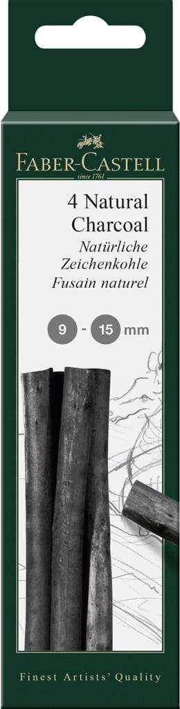 faber-castell natural charcoal sticks