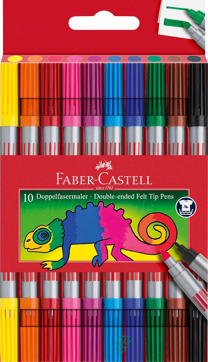 faber-castell felt tip colouring pens