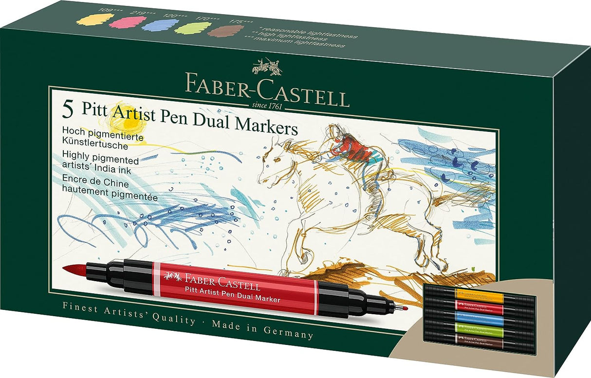 faber-castell pitt artist dual marker pen