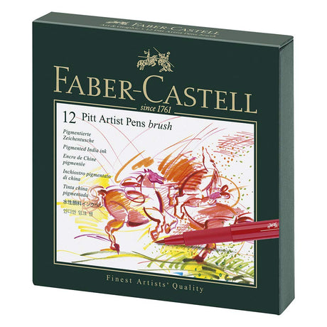 faber-castell pitt brush pen set