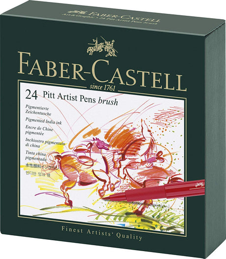 faber-castell pitt brush pen set