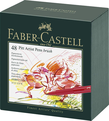 faber-castell pitt brush pen set