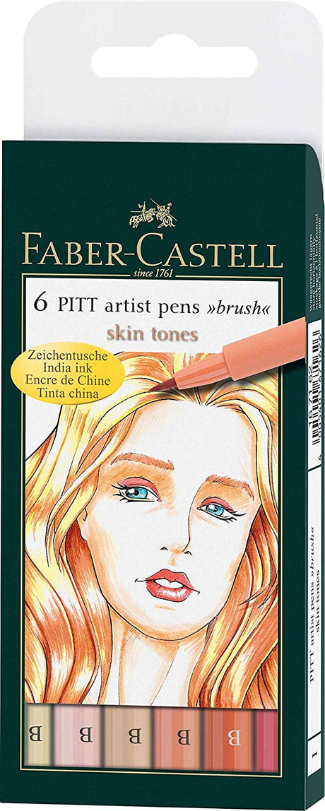 faber-castell pitt brush pen set