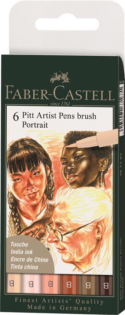 faber-castell pitt brush pen set