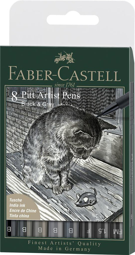 faber-castell pitt brush pen set