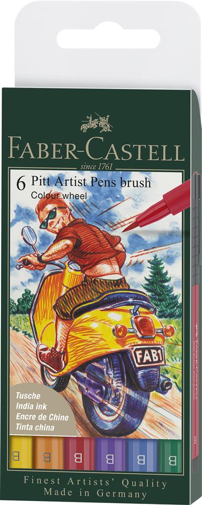 faber-castell pitt brush pen set