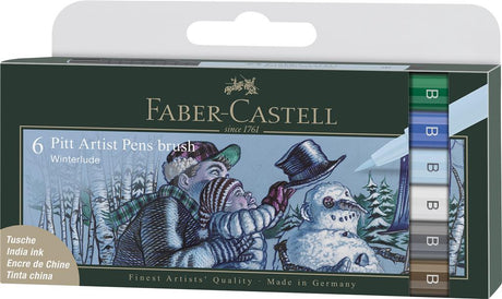 faber-castell pitt brush pen set