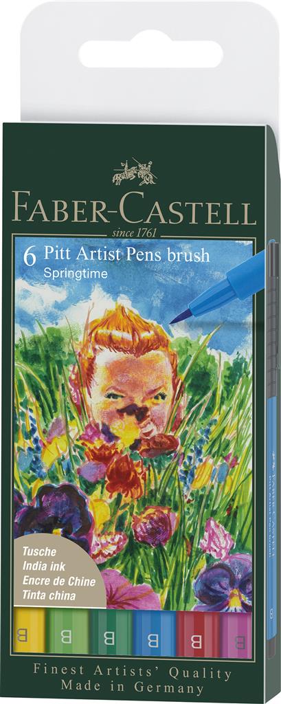 faber-castell pitt brush pen set