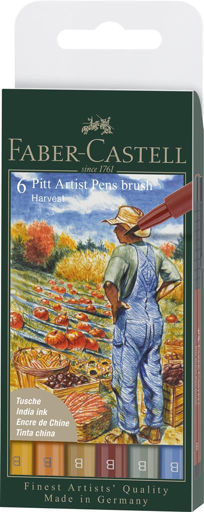 faber-castell pitt brush pen set