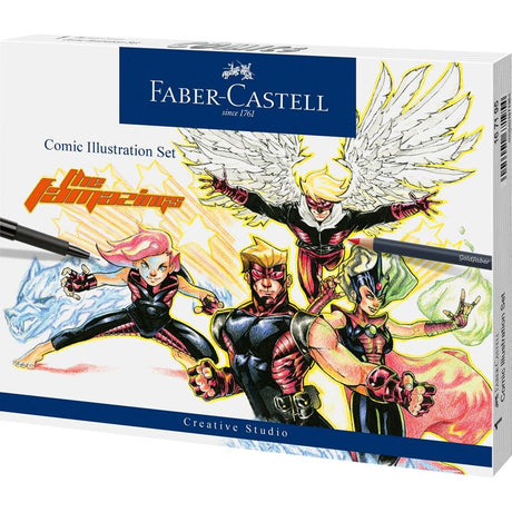 faber-castell comic illustration pen set