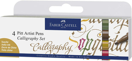 faber-castell pitt calligraphy pen set