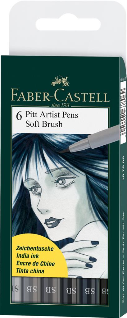 faber-castell pitt pen soft brush set