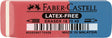 faber-castell natural rubber eraser red-blue