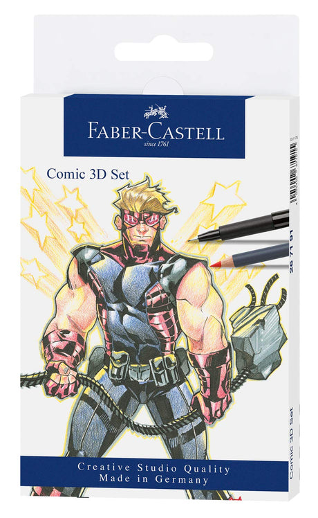 faber-castell comic illustration pen set