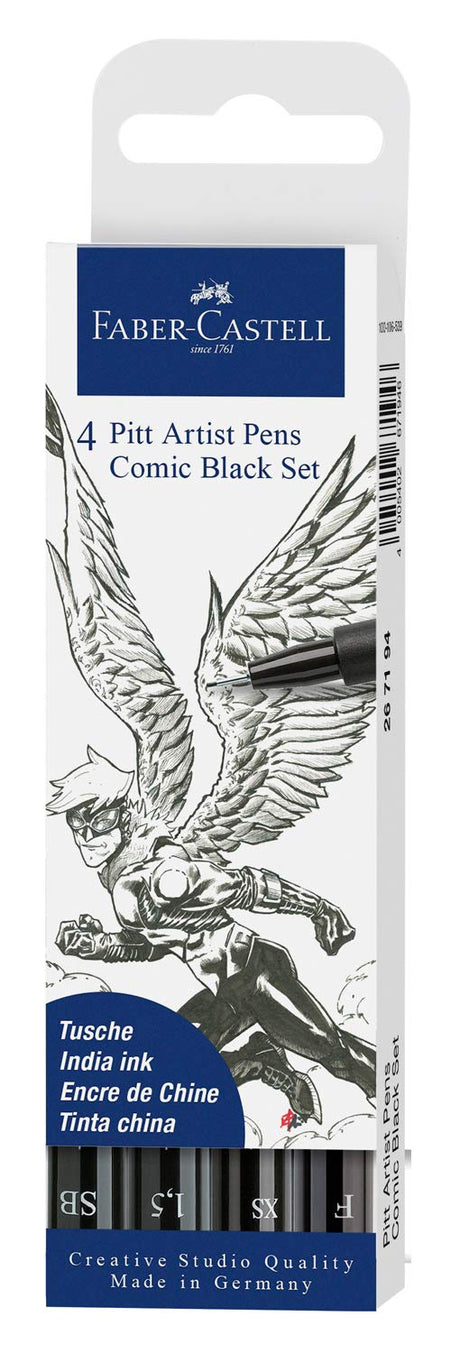 faber-castell comic illustration pen set