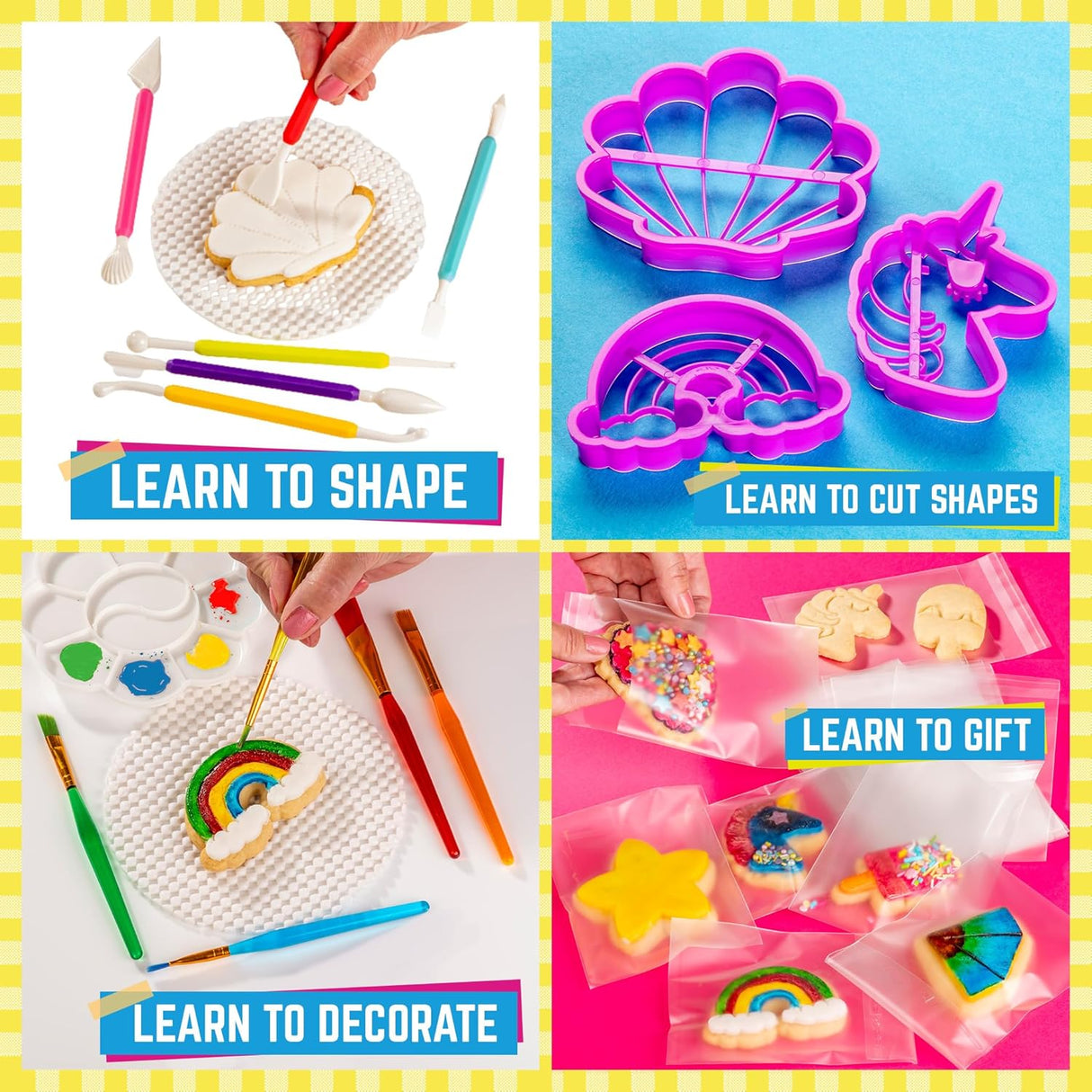 GirlZone Cookie Art Bakery Kit