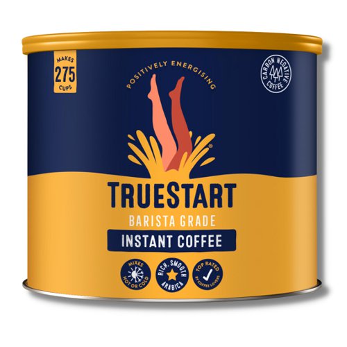 TrueStart Coffee Barista Grade Instant Coffee 500g Tin