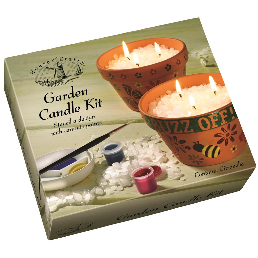 House of Crafts Garden Candle Kit