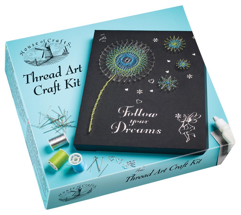 House of Crafts Thread Art Craft Kit