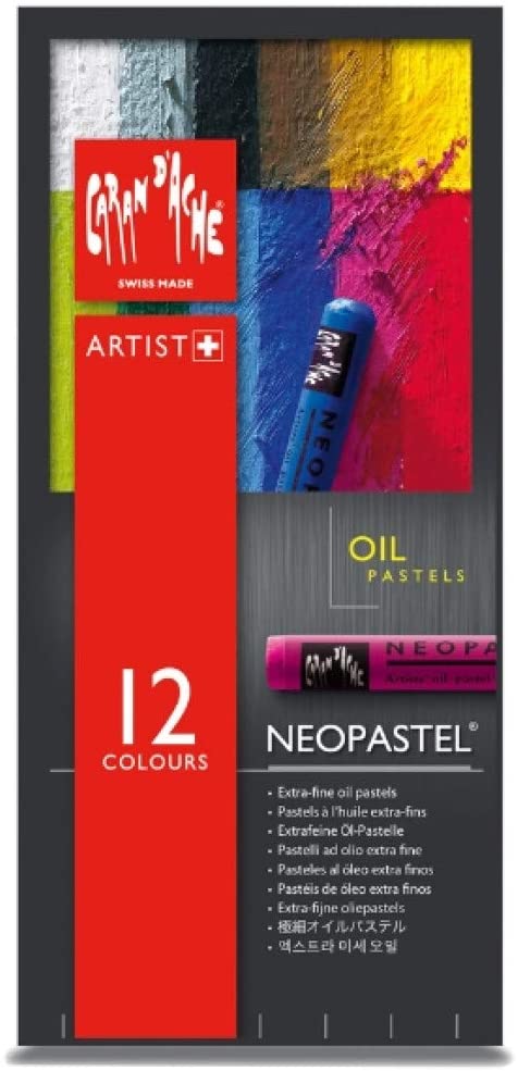 Caran D'Ache Neopastel Oil Pastels (Box Of 12)