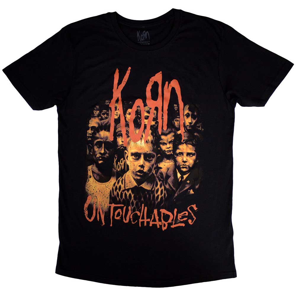 Korn Unisex T-Shirt Untouchable Black (L)