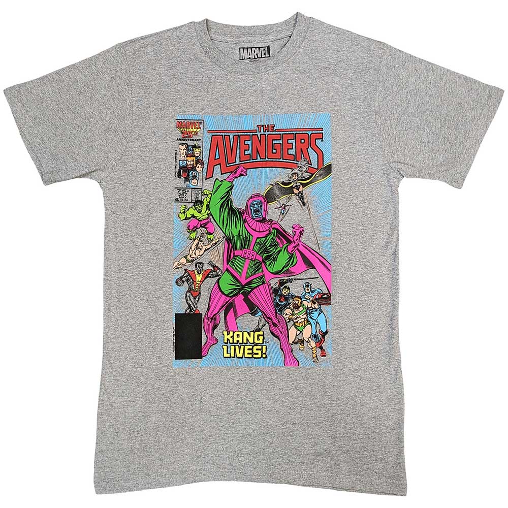 Marvel Comics Unisex T-Shirt Kang Lives Grey (L)