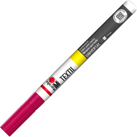 marabu textil painter fabric marker pen raspberry red