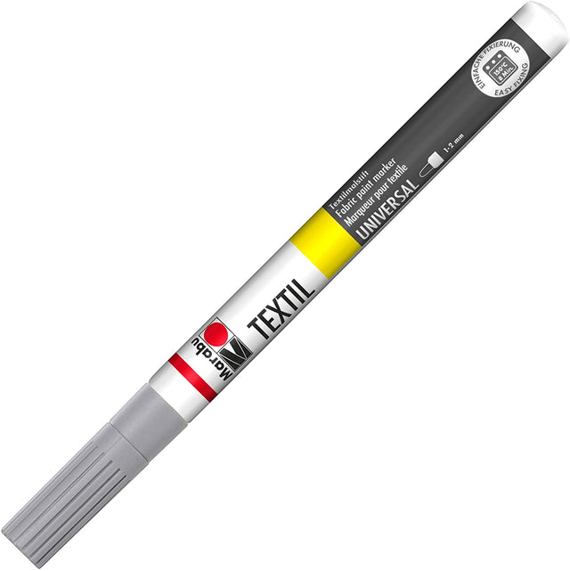 marabu textil painter fabric marker pen grey