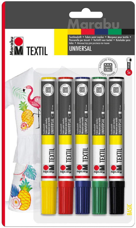 marabu textil painter fabric marker pens